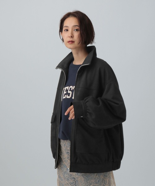 セール】フェイクスエードブルゾン 582416（ブルゾン）｜LEPSIM