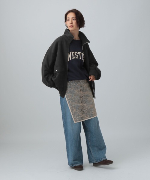 セール】フェイクスエードブルゾン 582416（ブルゾン）｜LEPSIM