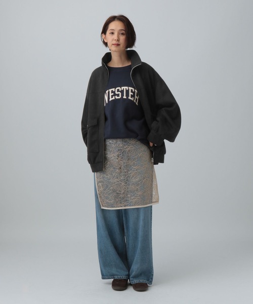 セール】フェイクスエードブルゾン 582416（ブルゾン）｜LEPSIM