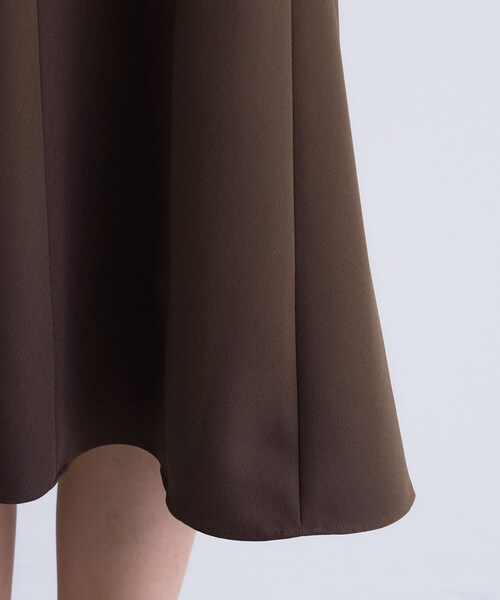 INDIVI（インディヴィ）の「【洗える／UVケア】ジョーゼットフレアワンピース（ワンピース・レディース・ネイビー/ダークブラウン・03/05/13/15 /19/36/38/40）」の15枚目の写真
