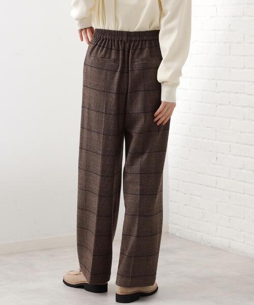 THE SHOP TK （ザ ショップ ティーケー ）の「【着丈選べる/XS～XLサイズ】あったか裏起毛ワイドパンツ（その他パンツ・レディース・ブラック/アイボリー/ダークブラウン系1/チャコールグレー・13/12/14/11/10/03/01/02）」の11枚目の写真