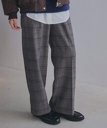 THE SHOP TK  | 【着丈選べる/XS～XLサイズ】あったか裏起毛ワイドパンツ(その他パンツ)