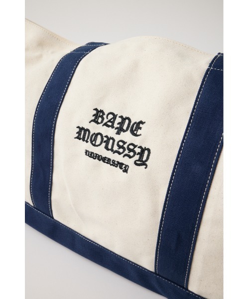 MOUSSY(マウジー)の「BP/MS EMBLEM トートバッグ(トートバッグ・レディース・グリーン/ネイビー・FREE)」の9枚目の写真