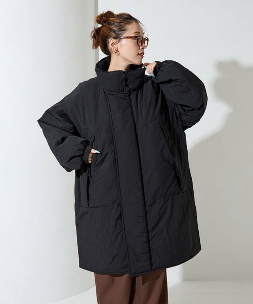 限定展開 モンスター パーカー シンサレート中綿（コート）（ダウン