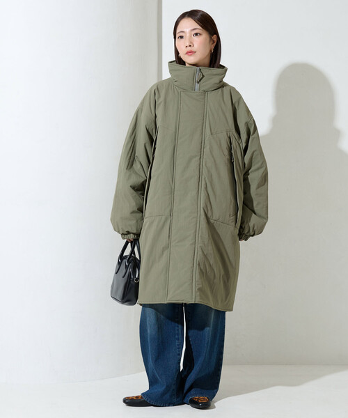 限定展開 モンスター パーカー シンサレート中綿（コート）（ダウン