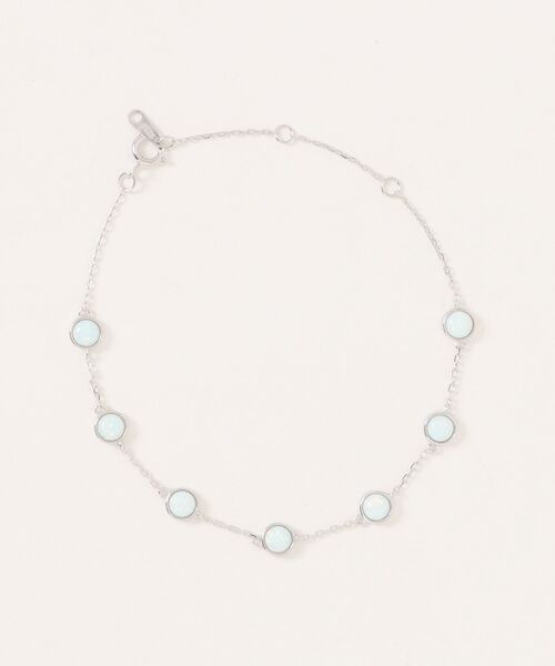 セール】【blatto 925silver】シルバー925 合成オパール7粒 華奢