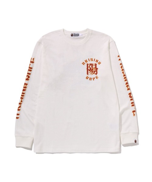 トップス APE CROSSBONE LS TEE A BATHING APE（アベイシングエイプ）の「APE CROSSBONE LS TEE（T