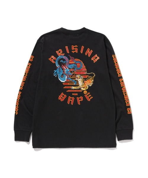 A RISING BAPE L/S TEE（Tシャツ/カットソー）｜A BATHING APE（ア