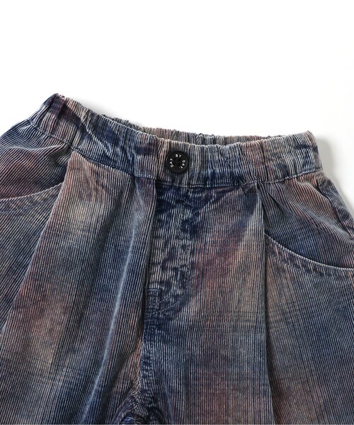 BREEZE（ブリーズ）の「【ジュニア対応】インディゴコーデユロイチェックパンツ（その他パンツ・キッズ・サックスブルー/ネイビー・80/90/100/120/130/140/110）」の7枚目の写真