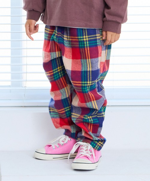 MARKEY'S(마키즈)의 「체크 택 팬츠(그 외 팬츠)」｜레드계 그 외