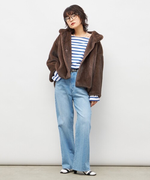 NOLLEY'S Sophi（ノーリーズソフィ）の「ECOPELフェイクファーショート