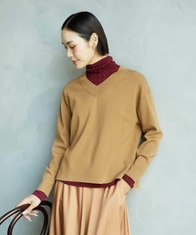 MICHEL KLEIN（ミッシェル・クラン）の「Vネックニット（ニット/セーター）」