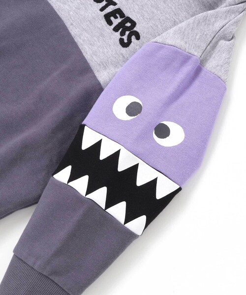 SLAP SLIP（スラップスリップ）の「ぎょろぎょろモンスターかくれんぼトレーナー(80~130cm)（パーカー・キッズ・グリーン/ネイビー・110cm/120cm/130cm/90cm/100cm/80ｃｍ）」の16枚目の写真