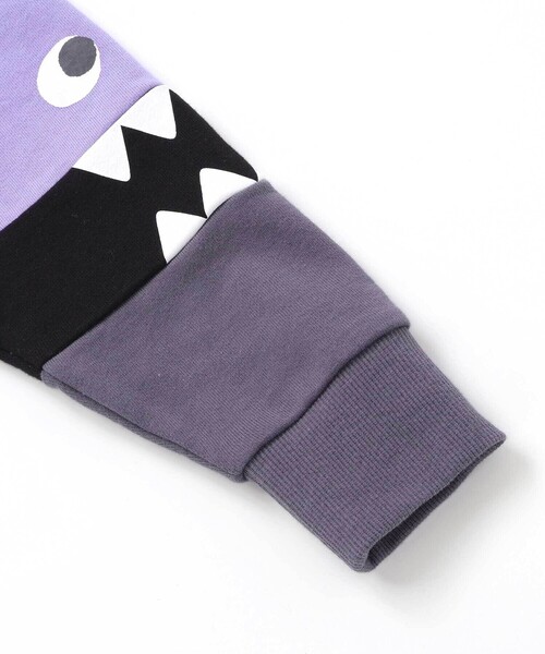 SLAP SLIP（スラップスリップ）の「ぎょろぎょろモンスターかくれんぼトレーナー(80~130cm)（パーカー・キッズ・グリーン/ネイビー・110cm/120cm/130cm/90cm/100cm/80ｃｍ）」の9枚目の写真