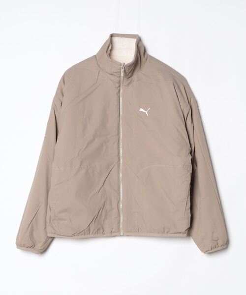 PUMA(プーマ)の「プーマ PUMA リバーシブル ハイブリッド シェルパ JKT(ブルゾン・レディース・ブラック/クリーム・M/L)」の5枚目の写真