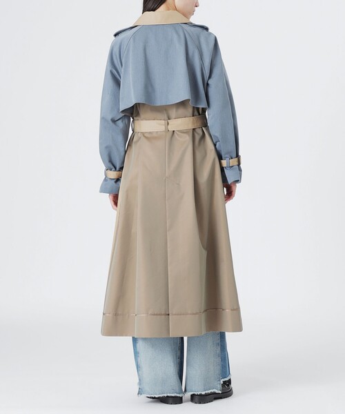 LOVELESS（ラブレス）の「ブロッキングトレンチコート（トレンチコート・レディース・ベージュ系その他・36/34）」の7枚目の写真