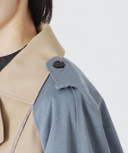 LOVELESS（ラブレス）の「ブロッキングトレンチコート（トレンチコート・レディース・ベージュ系その他・36/34）」の12枚目の写真