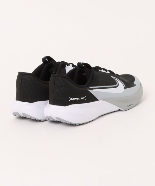 NIKE（ナイキ）の「《NIKE》ソニック フライ GS（スニーカー・レディース・ブラック×ホワイト/ライトインディゴブルー・22.5cm/23.0cm/23.5cm/24.0cm/24.5cm/25.0cm）」の3枚目の写真