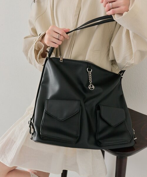 セール】【@lily.s_y 企画】lilyチャーム3wayBAG（トートバッグ