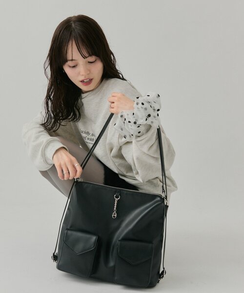 mystic（ミスティック）の「【@lily.s_y 企画】lilyチャーム3wayBAG