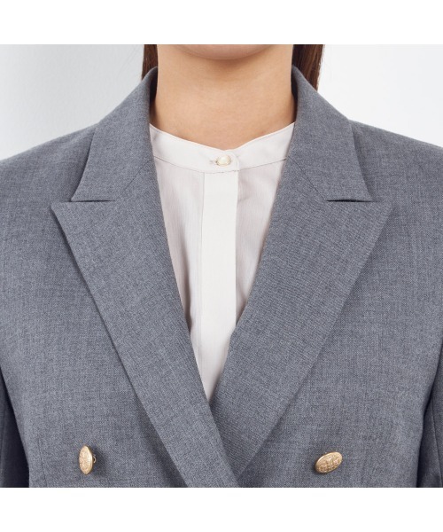 セール】【SILVER LINE】【秋冬】6釦2掛けダブルリミテッドブレザー