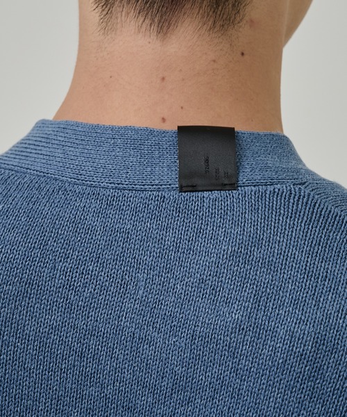 N.HOOLYWOOD（N.ハリウッド）の「【N.HOOLYWOOD/エヌハリウッド】別注 LIGHT KNIT CARDIGAN（カーディガン/ボレロ・メンズ・ブルー/ブラック/ダークグレー・36/38/40）」の12枚目の写真