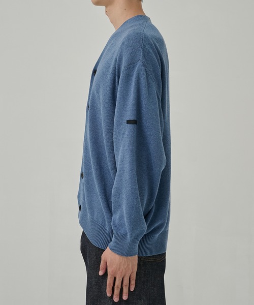 N.HOOLYWOOD（N.ハリウッド）の「【N.HOOLYWOOD/エヌハリウッド】別注 LIGHT KNIT CARDIGAN（カーディガン/ボレロ・メンズ・ブルー/ブラック/ダークグレー・36/38/40）」の10枚目の写真