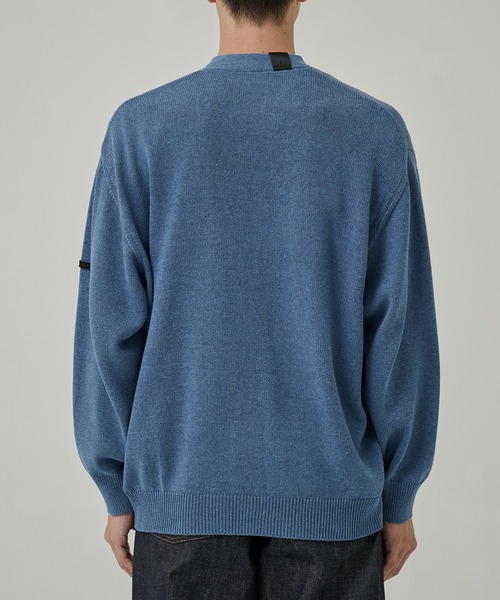 N.HOOLYWOOD（N.ハリウッド）の「【N.HOOLYWOOD/エヌハリウッド】別注 LIGHT KNIT CARDIGAN（カーディガン/ボレロ・メンズ・ブルー/ブラック/ダークグレー・36/38/40）」の11枚目の写真