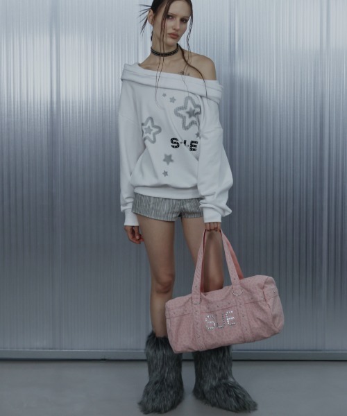 SETUP‐EXE】LEO STUDDED DUFFEL BAG / 【セットアップエグゼ】レオ SETUPEXE LEO STUDDED DUFFEL BAG バック