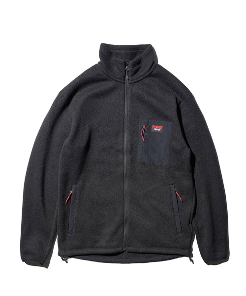 NANGA(ナンガ)の「NANGA / ナンガ POLARTEC FLEECE ZIP BLOUSON ポーラテックフリースジップブルゾン(その他アウター・メンズ・ブラック・MEDIUM/LARGE/X-LARGE)」の4枚目の写真