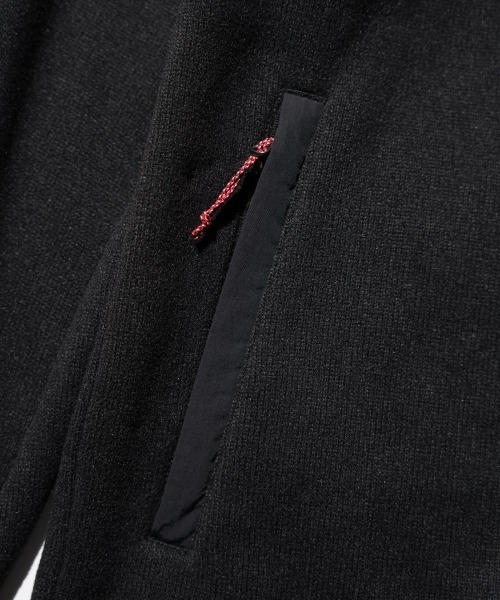 NANGA(ナンガ)の「NANGA / ナンガ POLARTEC FLEECE ZIP BLOUSON ポーラテックフリースジップブルゾン(その他アウター・メンズ・ブラック・MEDIUM/LARGE/X-LARGE)」の8枚目の写真