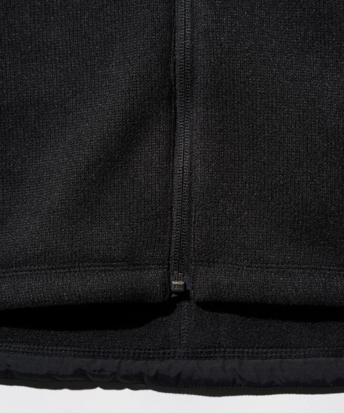 NANGA(ナンガ)の「NANGA / ナンガ POLARTEC FLEECE ZIP BLOUSON ポーラテックフリースジップブルゾン(その他アウター・メンズ・ブラック・MEDIUM/LARGE/X-LARGE)」の9枚目の写真