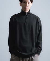 TaylorMade ハーフジップセーター ブラック/オシャレ TaylorMade ハーフジップセーター ブラック/オシャレ TaylorMade