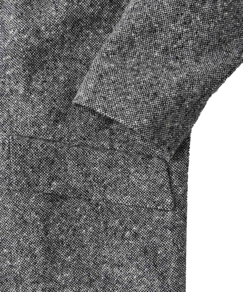 DRESSLAVE(ドレスレイブ)の「B7 / tweed cocoon coat(ツイードコクーンコート)(ピーコート・レディース・グレー・38)」の9枚目の写真