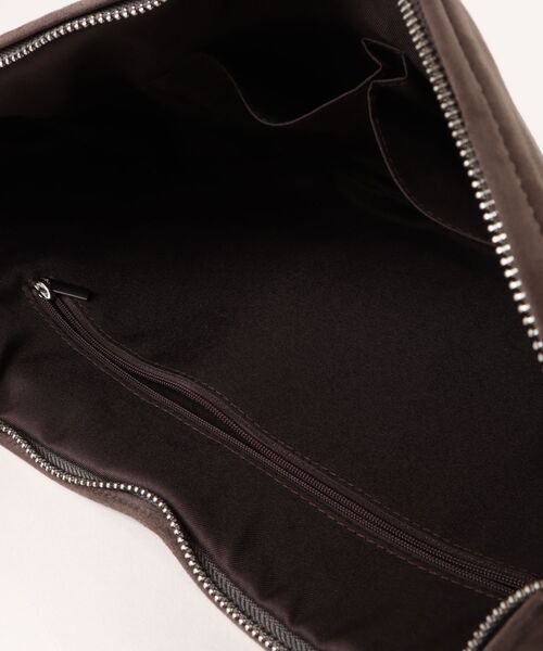 Knuth Marf（クヌースマーフ）の「Knuth Marf suede moon bag（ハンドバッグ・レディース・ブラウン/グレー・FREE）」の11枚目の写真