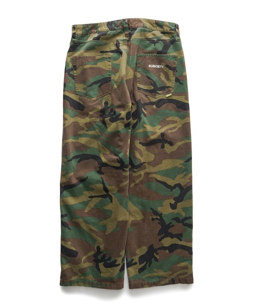 Subciety(サブサエティ)の「Baggy camo pants(その他パンツ・メンズ・グレー/グリーン・SMALL/MEDIUM/LARGE/X-LARGE)」の5枚目の写真