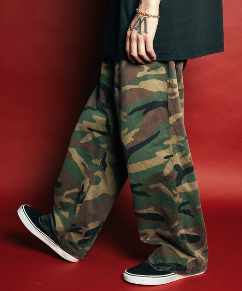 Subciety(サブサエティ)の「Baggy camo pants(その他パンツ・メンズ・グレー/グリーン・SMALL/MEDIUM/LARGE/X-LARGE)」の12枚目の写真