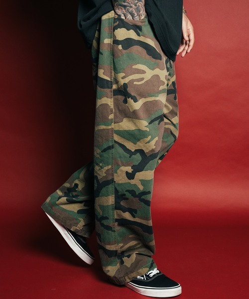 Subciety(サブサエティ)の「Baggy camo pants(その他パンツ・メンズ・グレー/グリーン・SMALL/MEDIUM/LARGE/X-LARGE)」の14枚目の写真