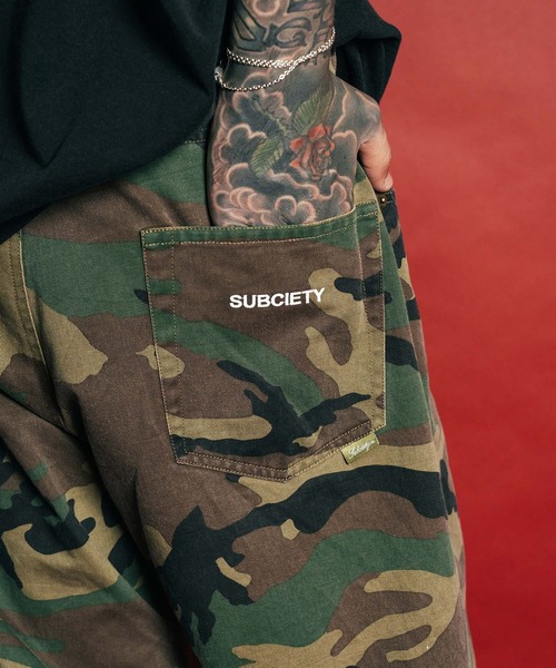 Subciety(サブサエティ)の「Baggy camo pants(その他パンツ・メンズ・グレー/グリーン・SMALL/MEDIUM/LARGE/X-LARGE)」の15枚目の写真