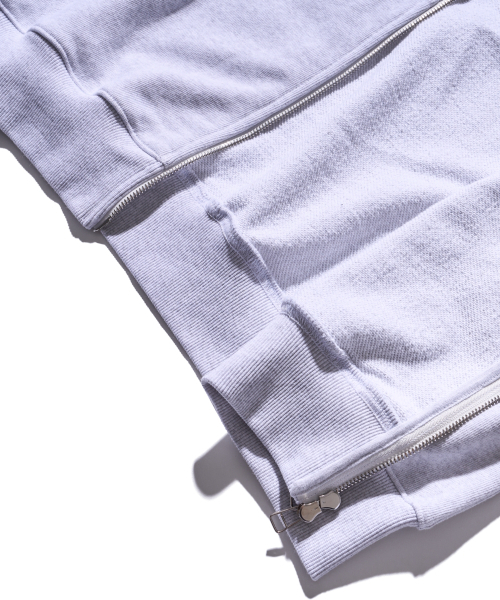 AECA（エイカ）の「EVERYDAY AECA CLOVER ZIP UP HOODIE-LIGHT GREY（パーカー・レディース・その他・LARGE/MEDIUM/SMALL/X-LARGE/W）」の10枚目の写真