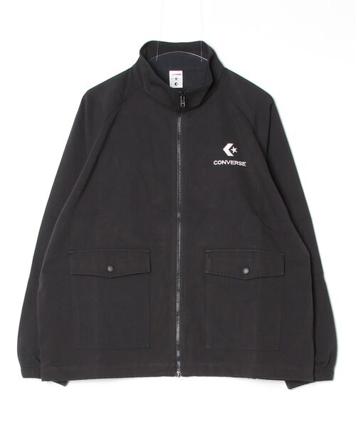 CONVERSE（コンバース）の「【別注】コンバース  AP キャンバス ZU ジャケット 限定コラボ（ブルゾン・メンズ・ダークブラウン/ブラック・M/L/LL）」の2枚目の写真