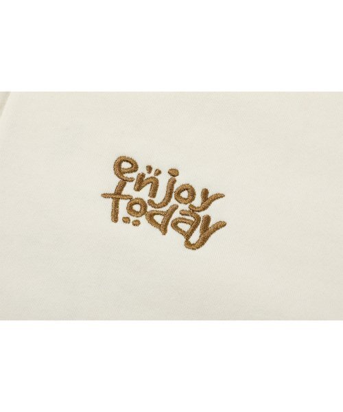 CPGN STUDIO（コンパーニョ）の「Enjoy CAT embroidered hooded Zip-up Cream（パーカー・レディース・その他・MEDIUM/LARGE）」の5枚目の写真