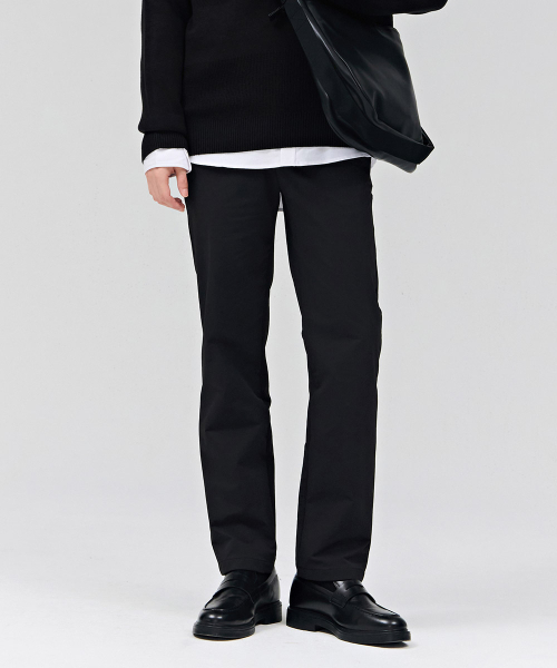 CHASECULT(チェイスカルト)の「男性ストレートストレッチ裏起毛パンツ-ブラック(その他パンツ・メンズ・ブラック・76/82/86/70/92)」の1枚目の写真