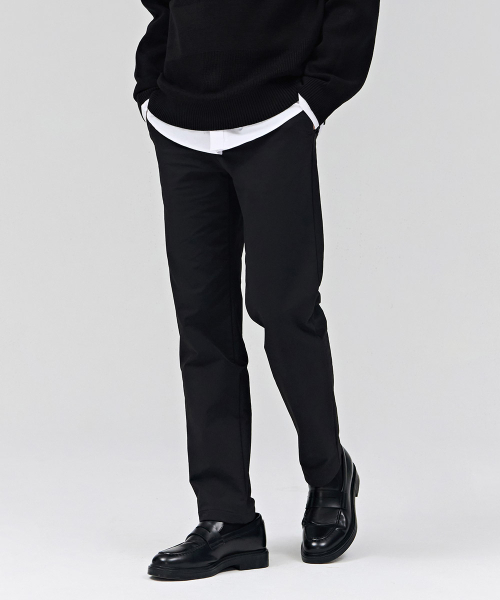 CHASECULT(チェイスカルト)の「男性ストレートストレッチ裏起毛パンツ-ブラック(その他パンツ・メンズ・ブラック・76/82/86/70/92)」の3枚目の写真