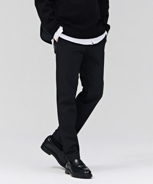 CHASECULT(チェイスカルト)の「男性ストレートストレッチ裏起毛パンツ-ブラック(その他パンツ・メンズ・ブラック・76/82/86/70/92)」の5枚目の写真