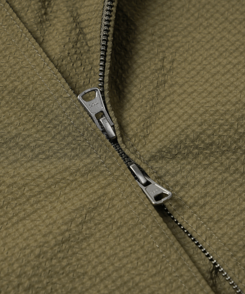 FRIZMWORKS(フリズムワークス)の「SEERSUCKER BUDDY HARRINGTON JACKET _ BEIGE(ブルゾン・メンズ・その他・MEDIUM/LARGE/X-LARGE)」の5枚目の写真