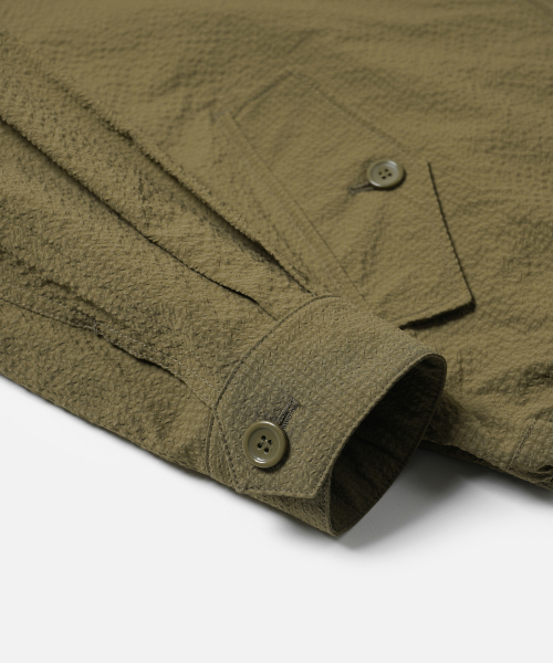 FRIZMWORKS(フリズムワークス)の「SEERSUCKER BUDDY HARRINGTON JACKET _ BEIGE(ブルゾン・メンズ・その他・MEDIUM/LARGE/X-LARGE)」の7枚目の写真