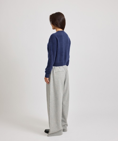 Saturdays NYC（サタデーズ ニューヨークシティ ）の「Christine Textured Knit  | WOMEN（ニット/セーター・レディース・ネイビー/ライトグレー/ワイン・M/S）」の15枚目の写真