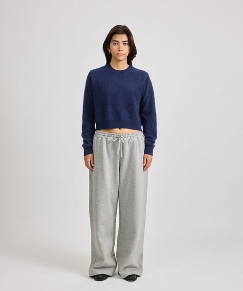 Saturdays NYC（サタデーズ ニューヨークシティ ）の「Christine Textured Knit  | WOMEN（ニット/セーター・レディース・ネイビー/ライトグレー/ワイン・M/S）」の13枚目の写真