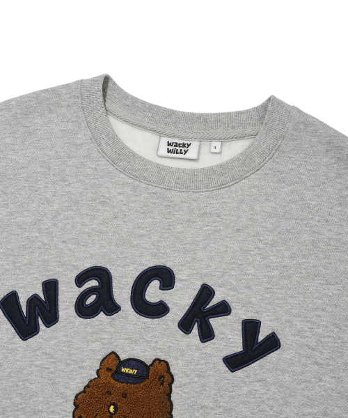 Wacky WiLLy(ワッキーウィリー)の「キキと友達グラフィックスウェットグレー(スウェット・レディース・その他・SMALL/MEDIUM/LARGE/X-LARGE)」の4枚目の写真